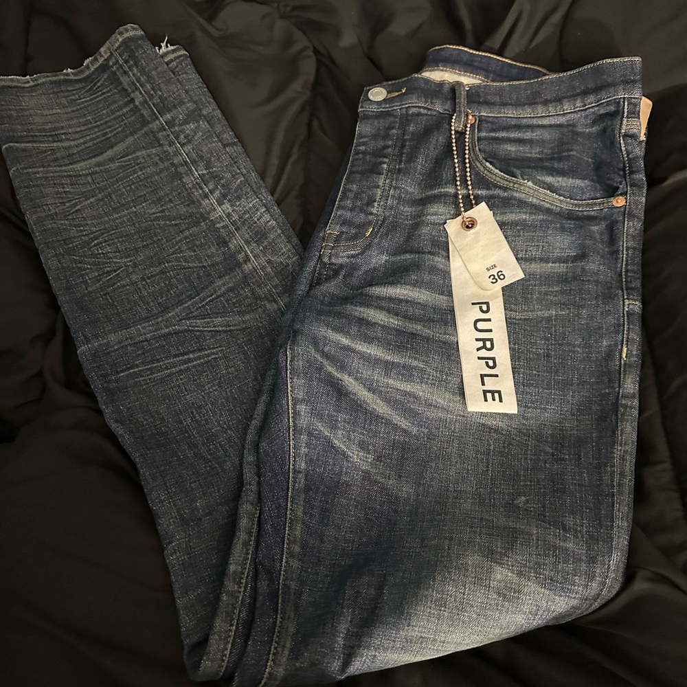 Men’s purple Jeans Brand New  blue jeans